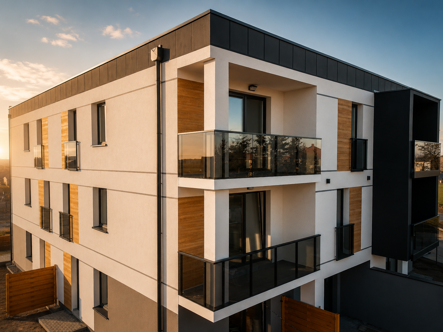Realizacja TKD System — nowoczesna balustrada aluminiowa