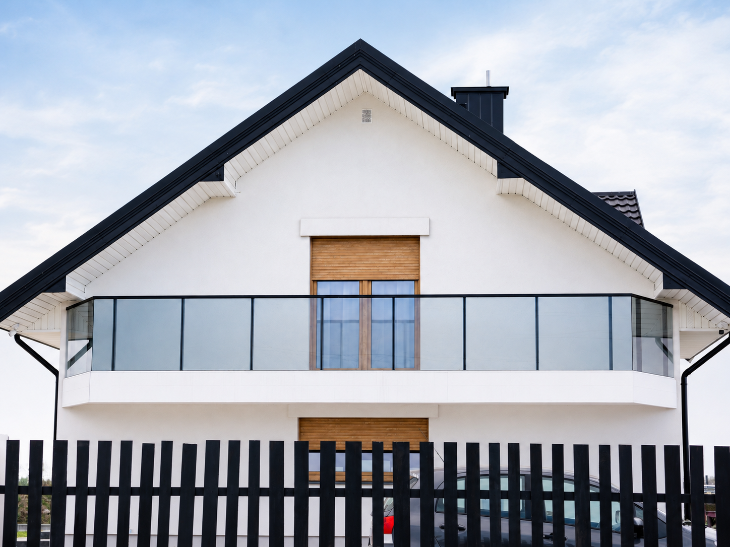 Realizacja TKD System — detal nowoczesnej balustrady